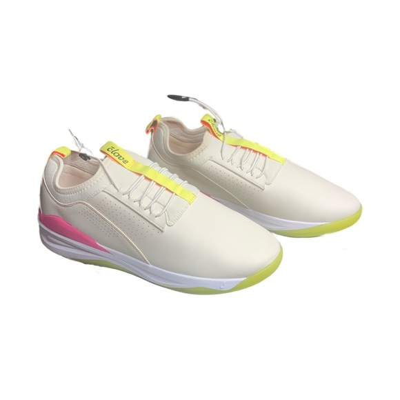 Clove Nurse Shoes Women’s Size 12.5 Nursing Sneakers Pink Lemonade EUC Yellow - Picture 6 of 11